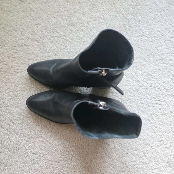 Topshop Black Heeled Booties - Picture 5 of 5